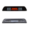 PIT66 LED 3rd Brake Light, Compatible with 2007-2018 Toyota Tundra High Mount LED 3rd Thrid Tail Cargo Brake Light Smoky Lens Chrome Housing