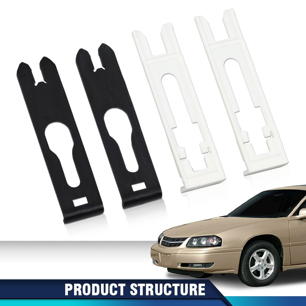 PIT66 Headlight Retaining Clips Kit Compatible with Buick Century 97-05,Fit Chevy Blazer 98-05/Fit Impala Monte Carlo 00-05/ Fit S10 98-04,Fit GMC Jimmy 98-01/Fit S-15 Sonoma 98-04