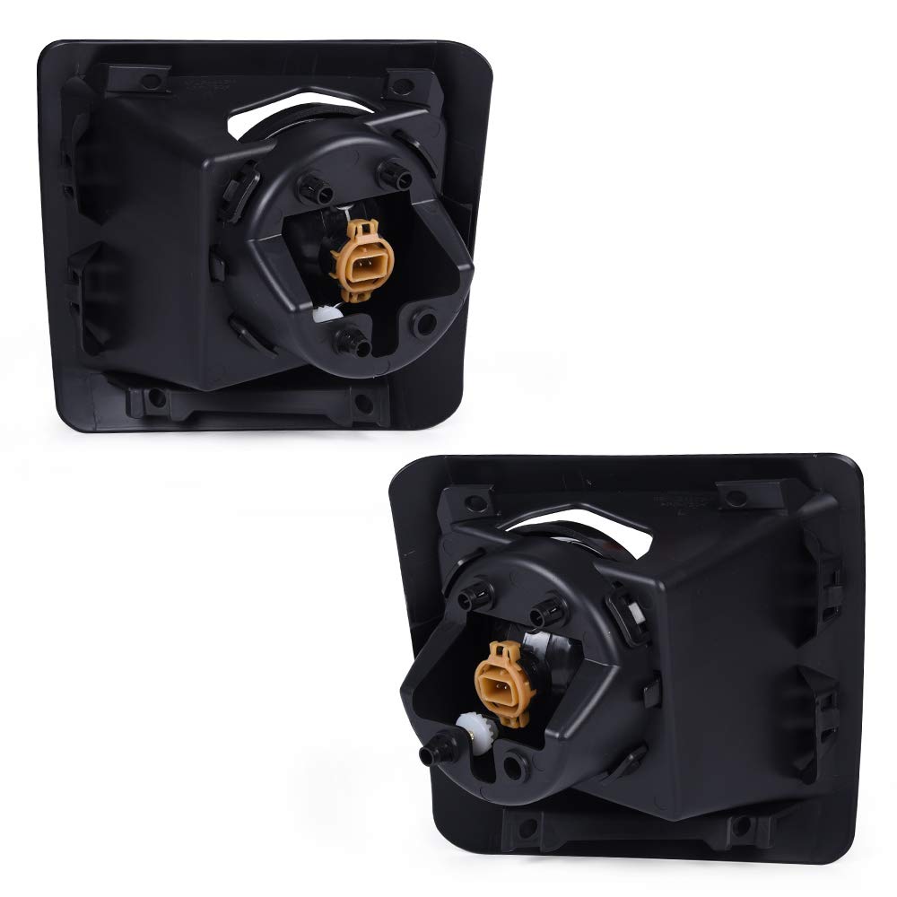 PIT66 Front Bumper Fog Light Compatible with 2014-2015 GMC Sierra 1500