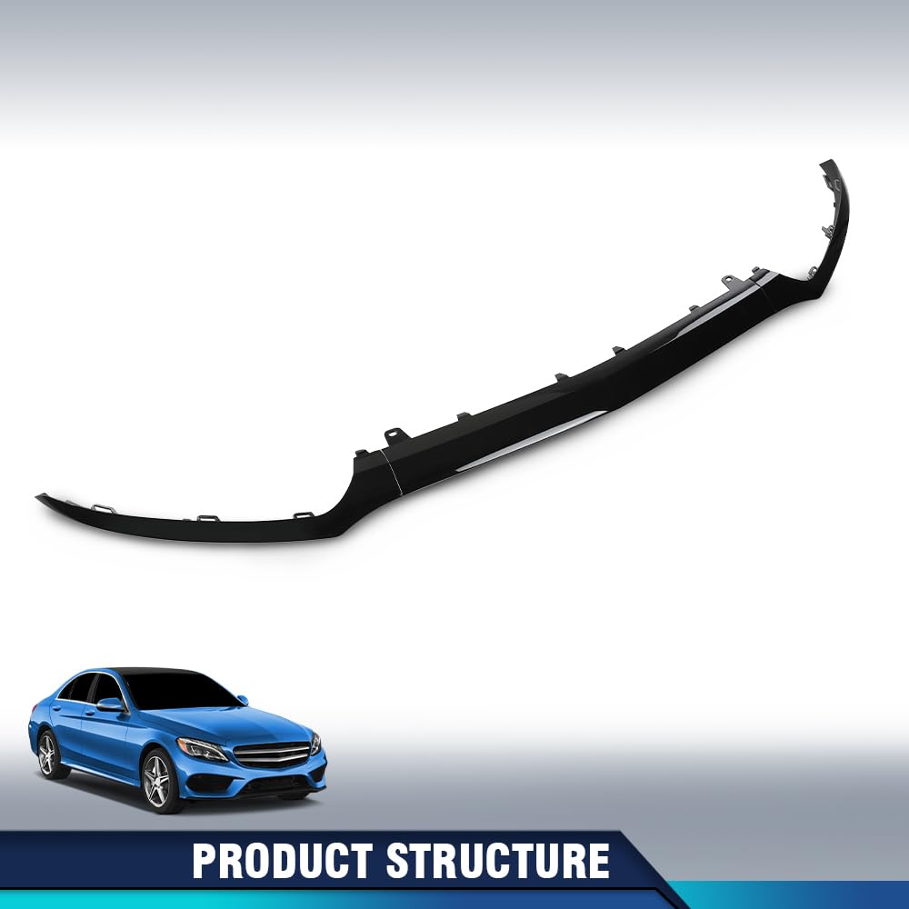 PIT66 Front Bumper Lip Lower Molding Trim