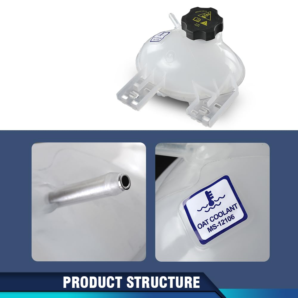 PIT66 Coolant Expansion Tank Overflow Reservoir Fit Jeep Renegade 2015-2021