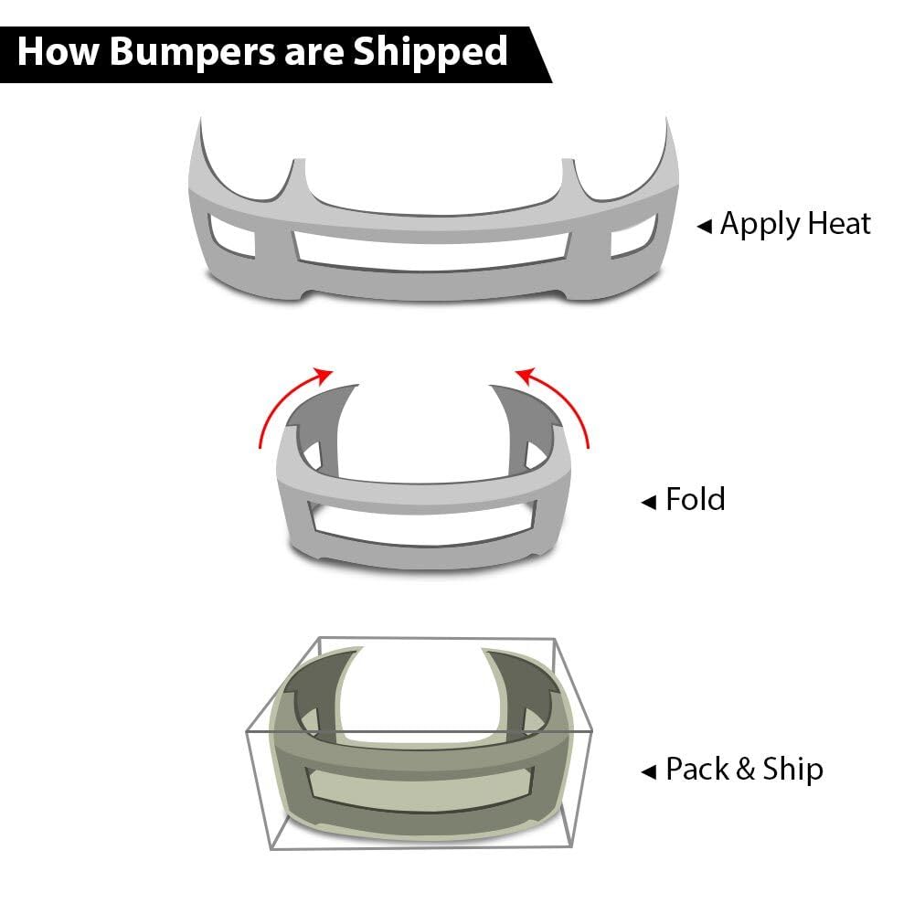 PIT66 Rear Bumper Cover Fit Honda Civic Sedan 4dr 2006-2011