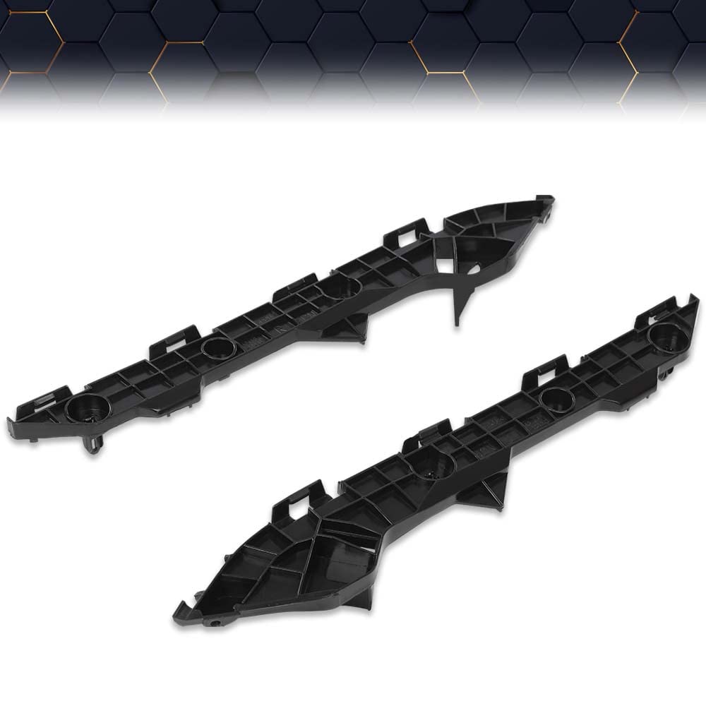 PIT66 Rear Bumper Bracket Compatible with 2009-2013 Toyota Corolla 2Pcs Left Driver And Right Passenger Side