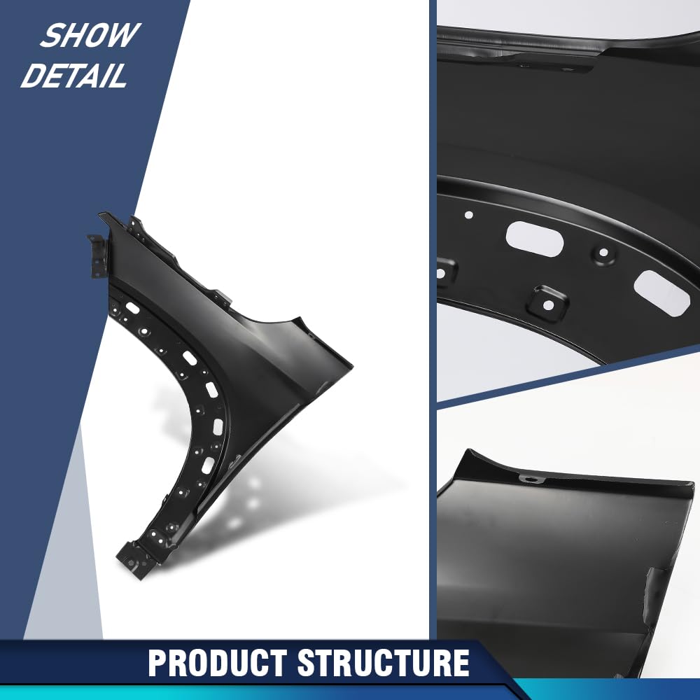 PIT66 Front Right Passenger Side Fender