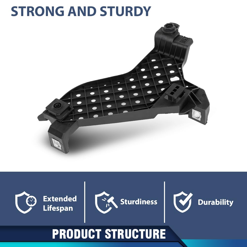 PIT66 Headlight Lamp Retainer Plate Bracket Left Driver Side Compatible with Audi Q3 Quattro 2013-2018 8U0941453 PP Plastic