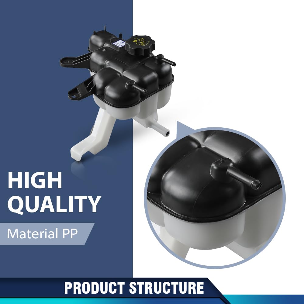 PIT66 Coolant Reservoir with Cap Fit Jeep Grand Cherokee 2016-2021