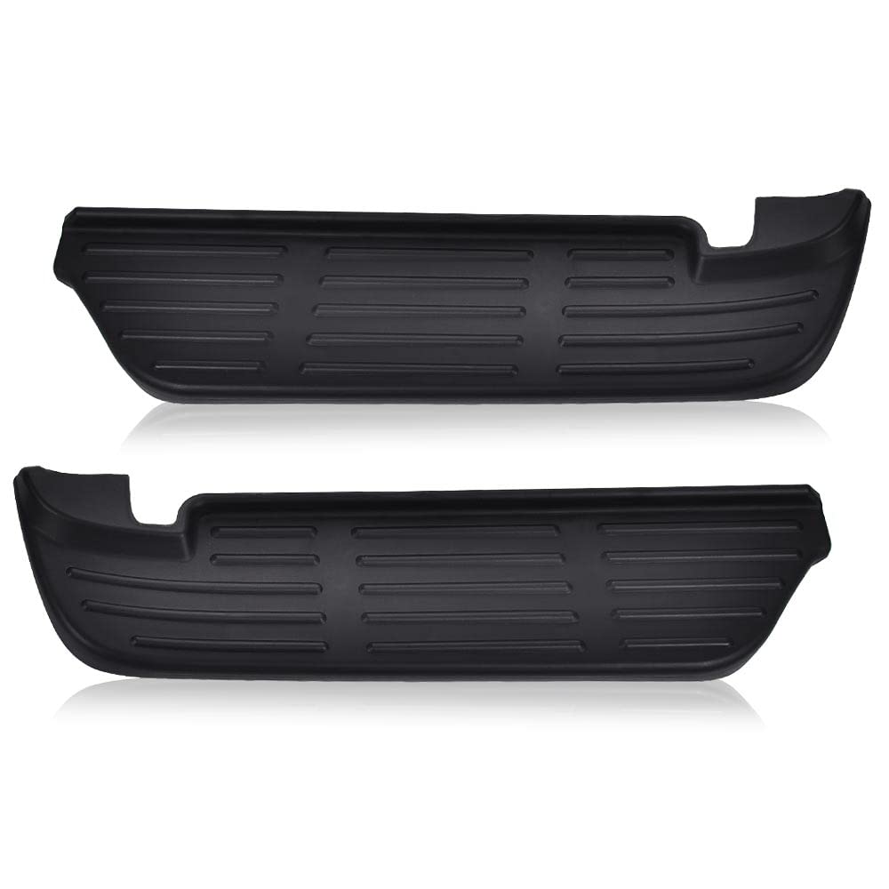 PIT66 Rear Bumper Step Pad Cover Compatible with Ford F250 F350 F450 F550 Super Duty Lariat, XL, XLT Models 1999-2007 Driver Left and Passenger Right Side