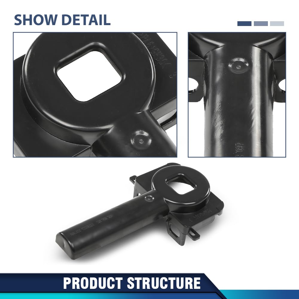 PIT66 Radiator Core Support Mount Bracket Holder Lower Compatible with Audi A6 A7 2012-2018 4G0805201, 4G0-805-201