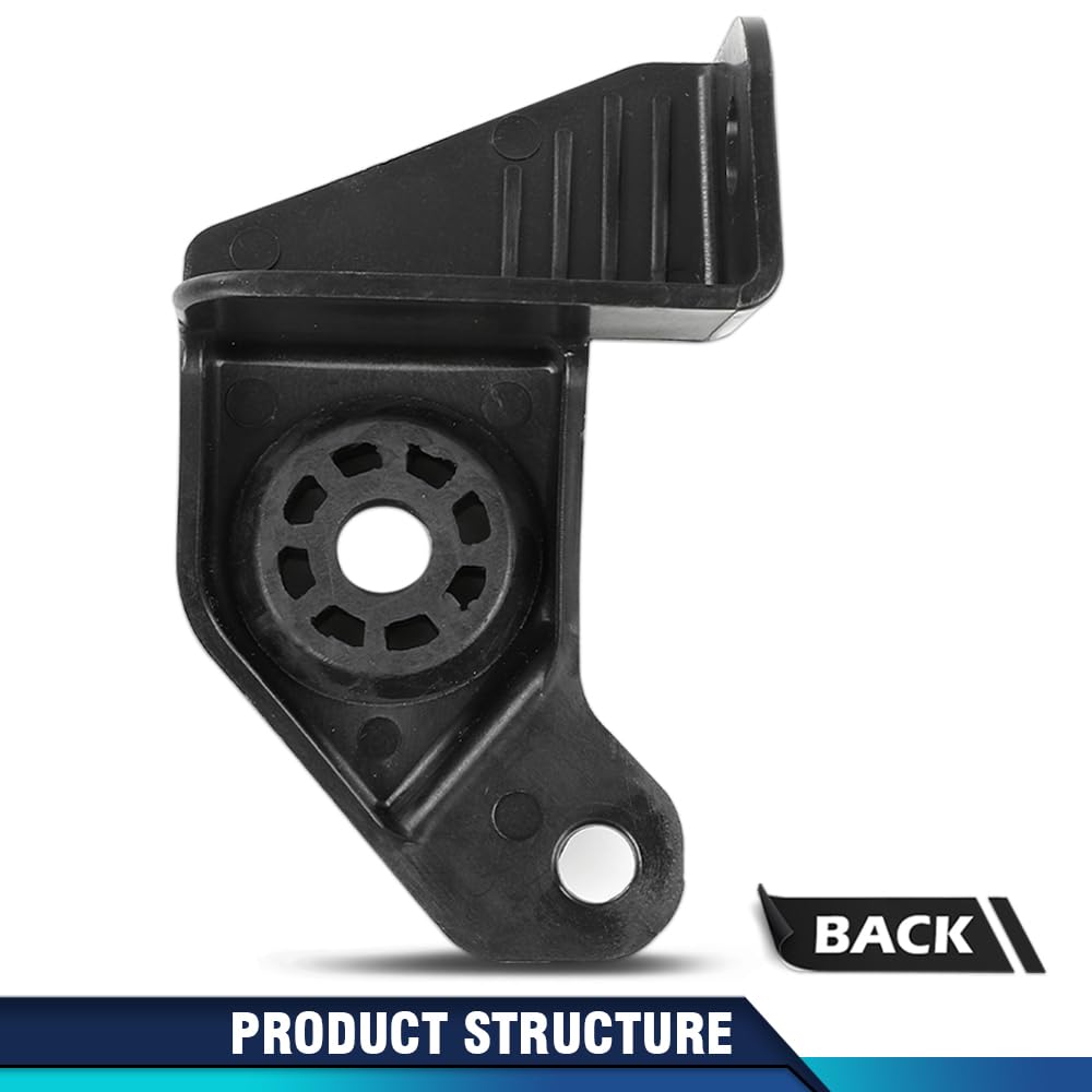 PIT66 Radiator Upper Bracket Right Passenger Side Compatible with Chevy Malibu 2016-2023/Fit Buick Lacrosse 2017-2019 84258381 84258382 22982959