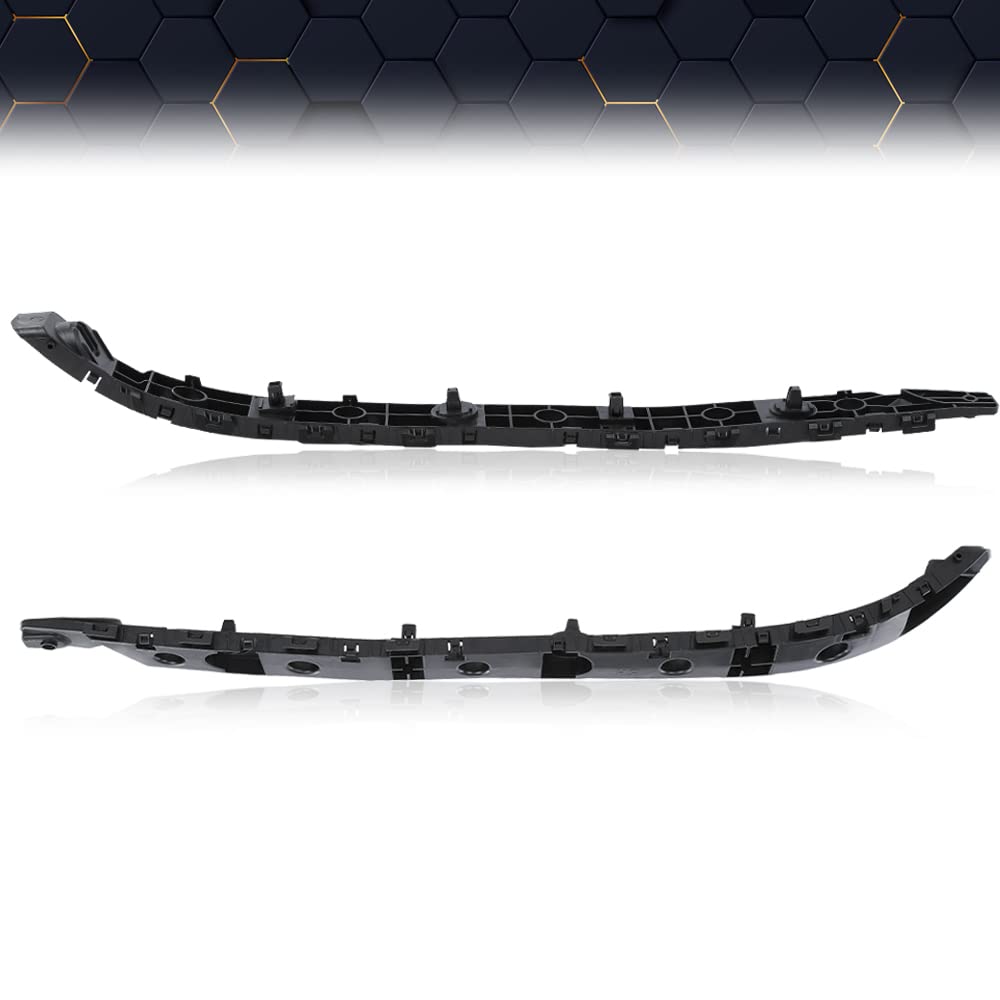 PIT66 Rear Bumper Brackets Retainers Compatible with 2014 2015 2016 2017 Nissan Rogue Left driver and Right passenger Side