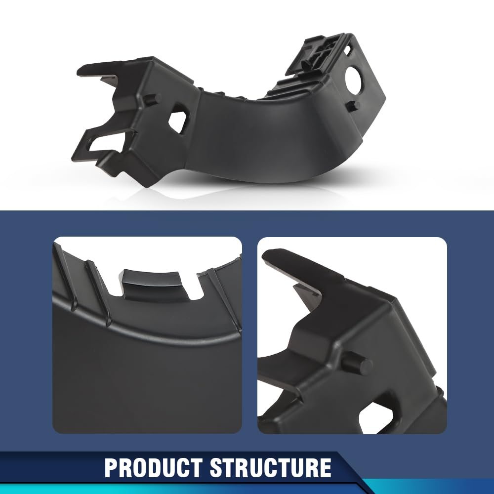 PIT66 Front Left Bumper Mounting Bracket, LR029746 Black