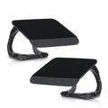PIT66 Front Headlight Washer Cover Left & Right Compatible with Benz E-Class W212 E500 E350 E250 2009-2013 A2128600108, A2128600208 Black