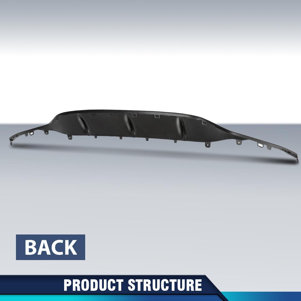 PIT66 Rear Bumper Trim, MB1193100 Black