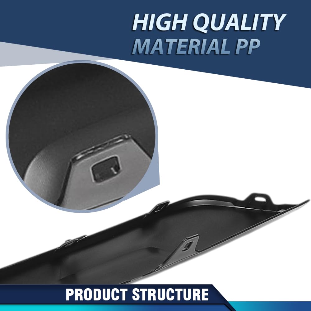 PIT66 Front Bumper Lower Valance Cover Fit Toyota Corolla Cross 2022-2024