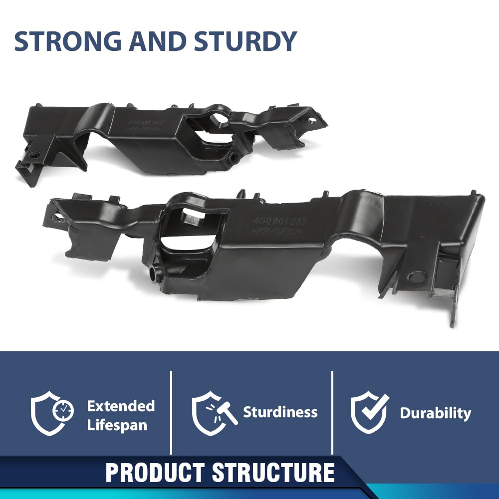 PIT66 Front Bumper Brackets 2 PCS Driver & Passenger Side