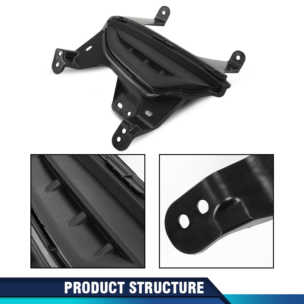 PIT66 Front Bumper Grille Insert Compatible with Chevy Equniox 2022 2023