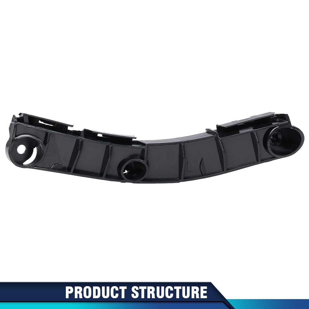 PIT66 Set of 2 Front Driver and Passenger Side Bumper Bracket, SC1043100,