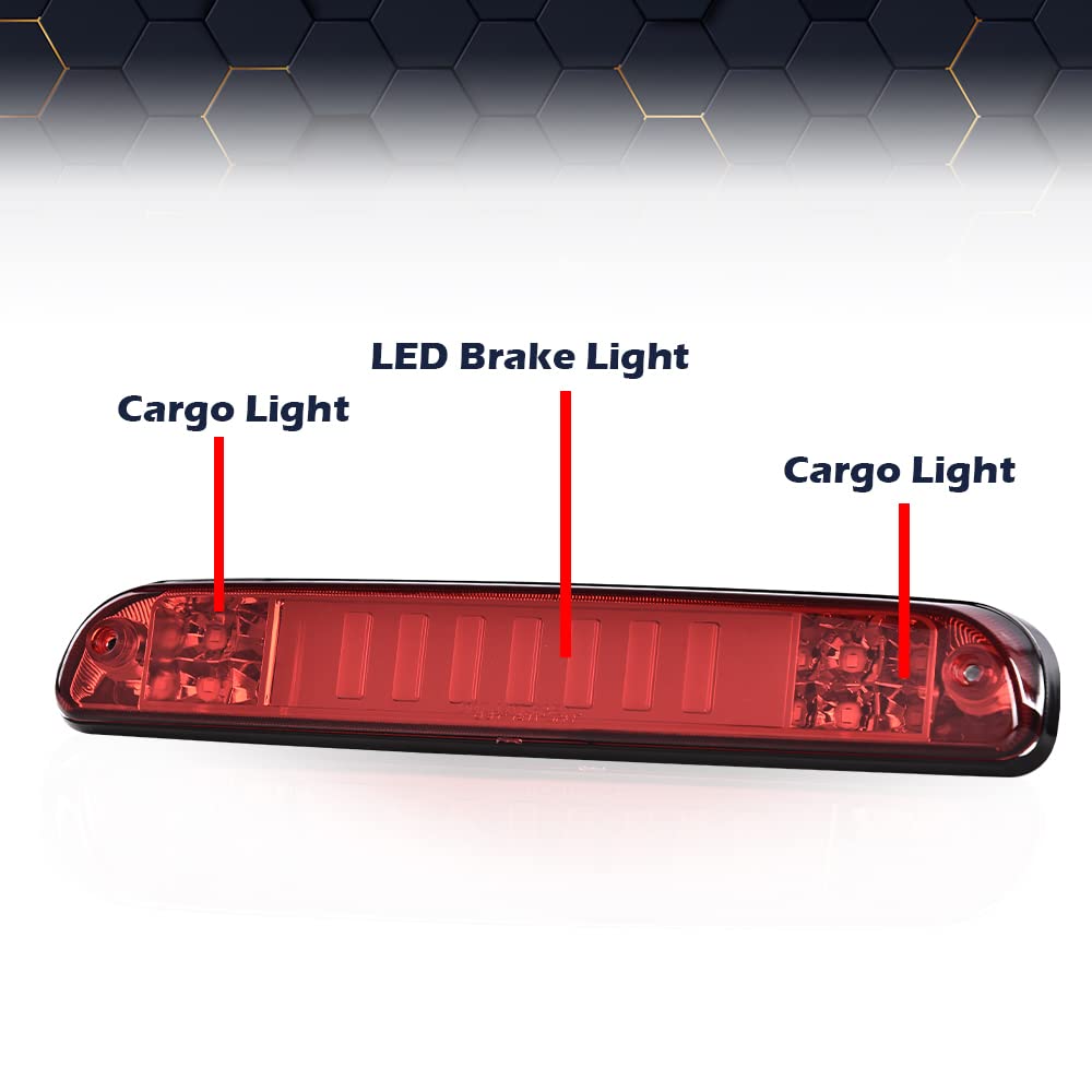 PIT66 LED 3rd Brake Light Fit Ford F250 F350 F450 F550 Super Duty 1999-2016