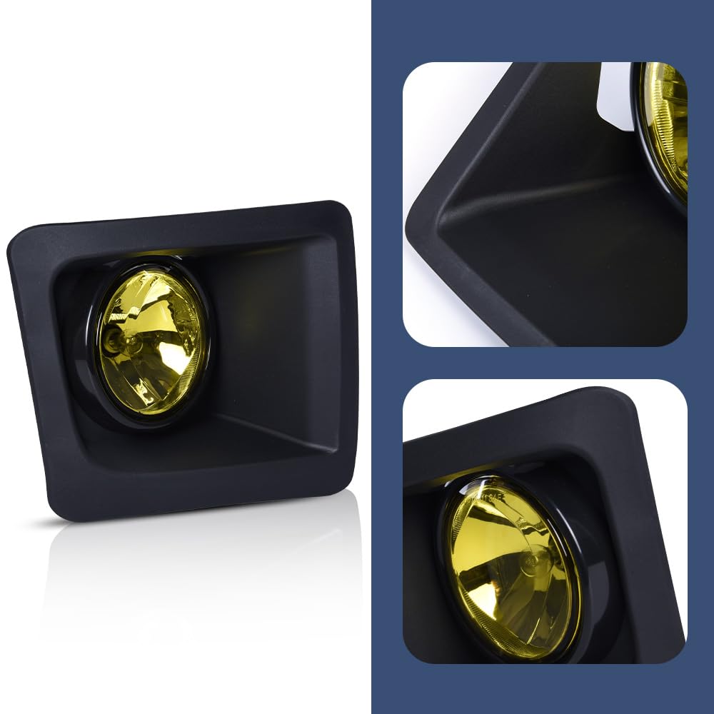 PIT66 Fog Light Compatible With GMC Sierra 1500 2014 2015