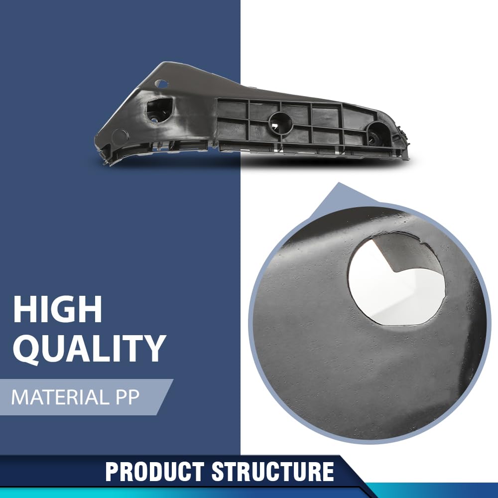 PIT66 Bumper Bracket Set Front Driver & Passenger Side, LX1043129,