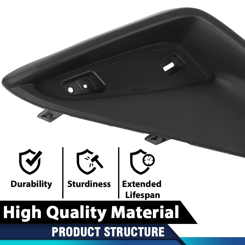 PIT66 Rear Bumper Filler Bumper Insert Cover Plate Left Driver Side