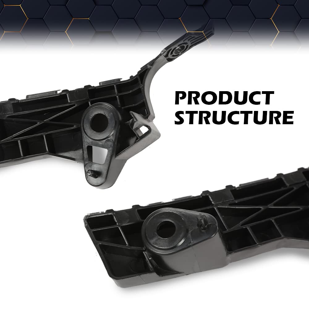 PIT66 Front Bumper Retainer Left Driver and Right Passenger Side Compatible with 2014-2016 Mazda 3 I Sport Sedan 2016-2018 Mazda 3 G Sedan BHN1500T1F BJS7500T1C MA1032110 BHN1500U1B