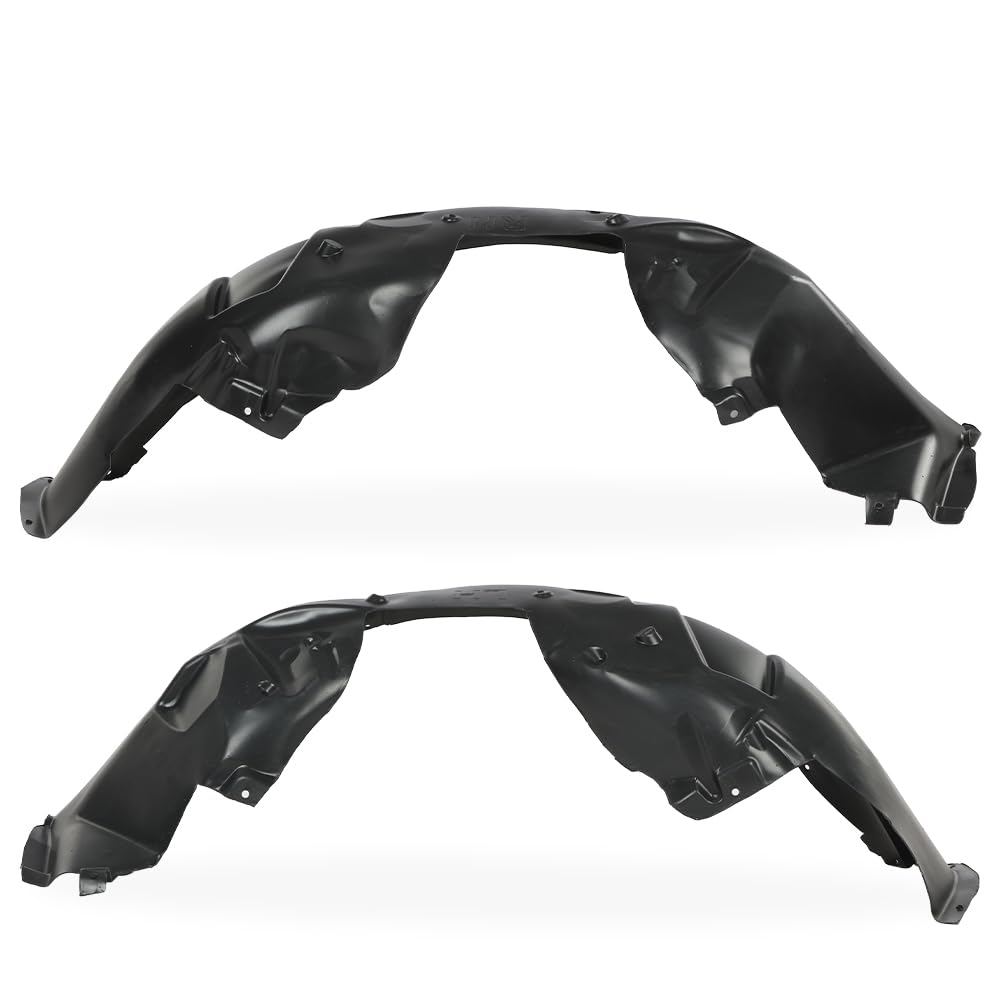 PIT66 Fender Liner Front Driver and Passenger Side Compatible with Ford Mustang 2015-2017 FO1249165 FO1248165 FR3Z16102A FR3Z16103A