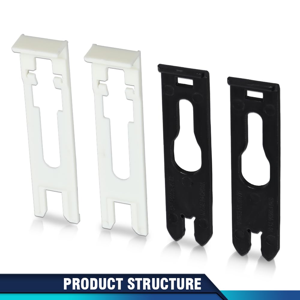 PIT66 Headlight Retaining Clips Kit Compatible with Buick Century 97-05,Fit Chevy Blazer 98-05/Fit Impala Monte Carlo 00-05/ Fit S10 98-04,Fit GMC Jimmy 98-01/Fit S-15 Sonoma 98-04