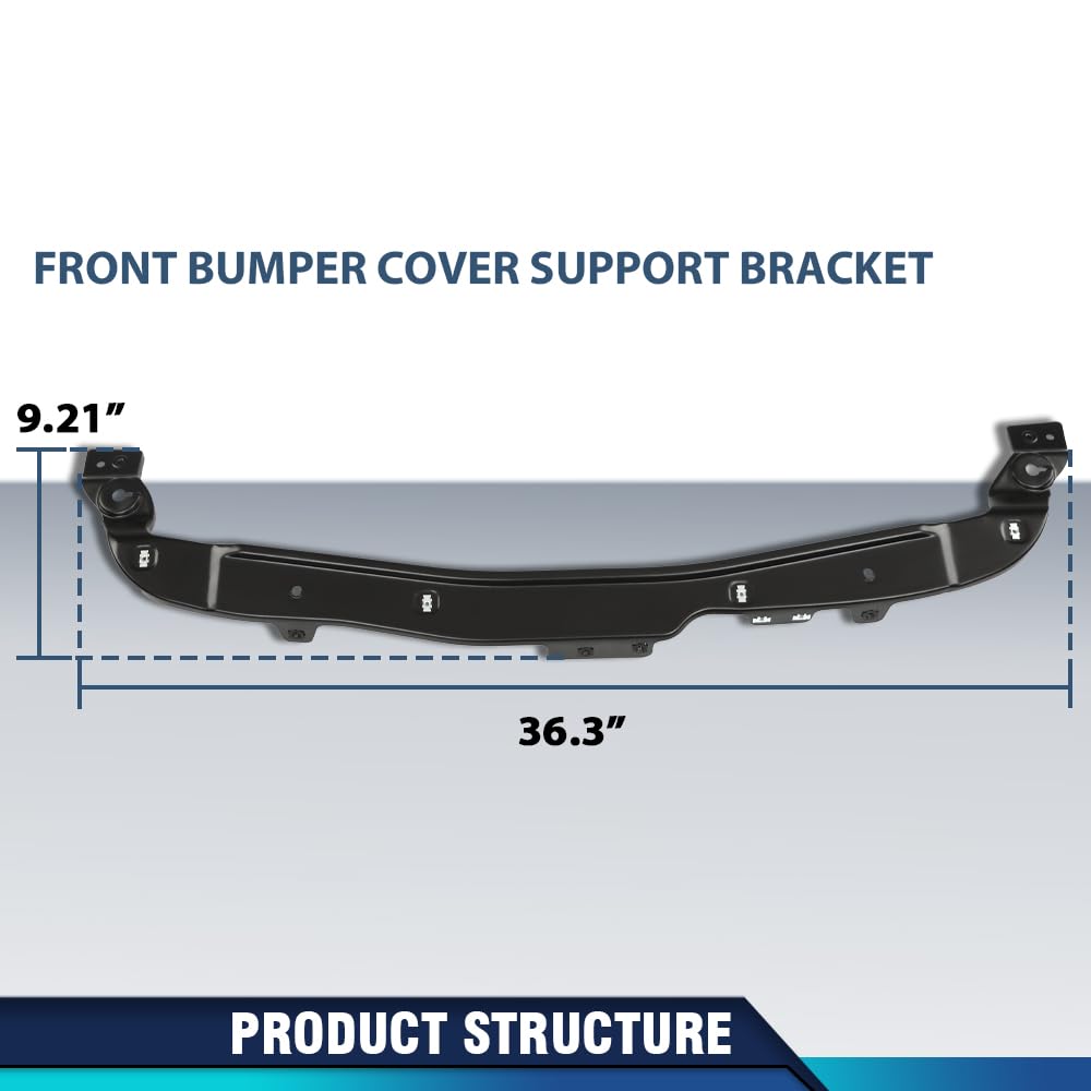 PIT66 Front Bumper Support Bracket Brace Mounting Face Bar