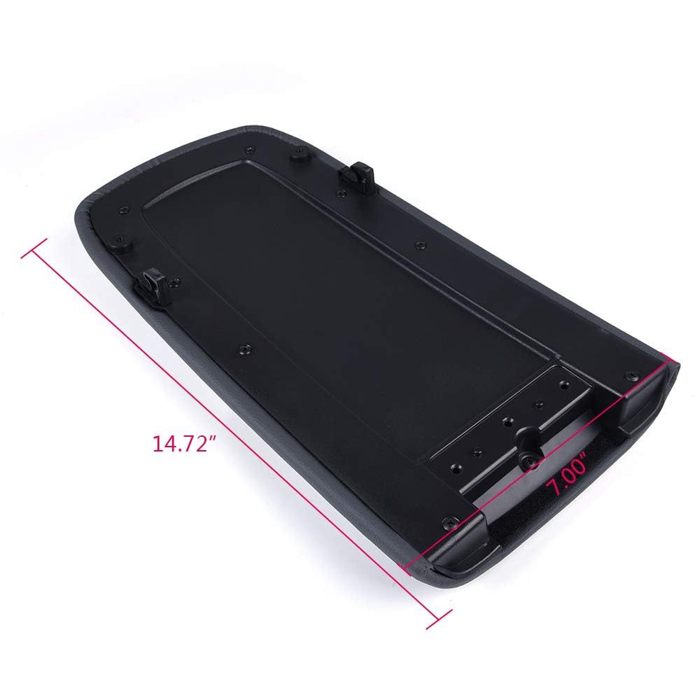PIT66 Center Console Armrest Lid, Fit Ford Explorer 1997-2000 Gray