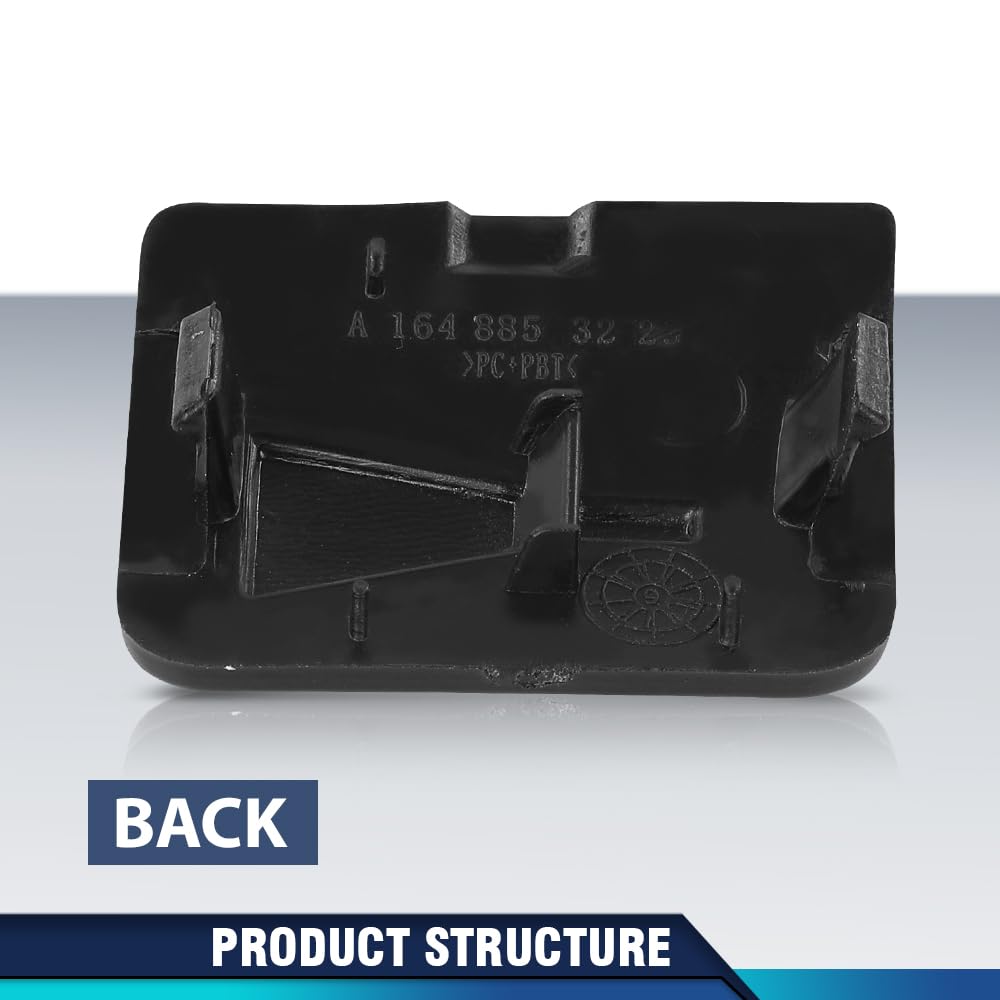 PIT66 Rear Bumper Tow Hook Cover Cap