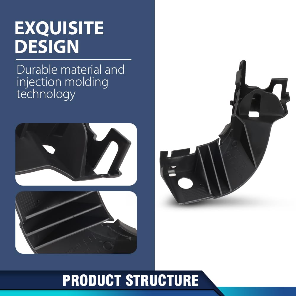 PIT66 Front Left Bumper Mounting Bracket, LR029746 Black