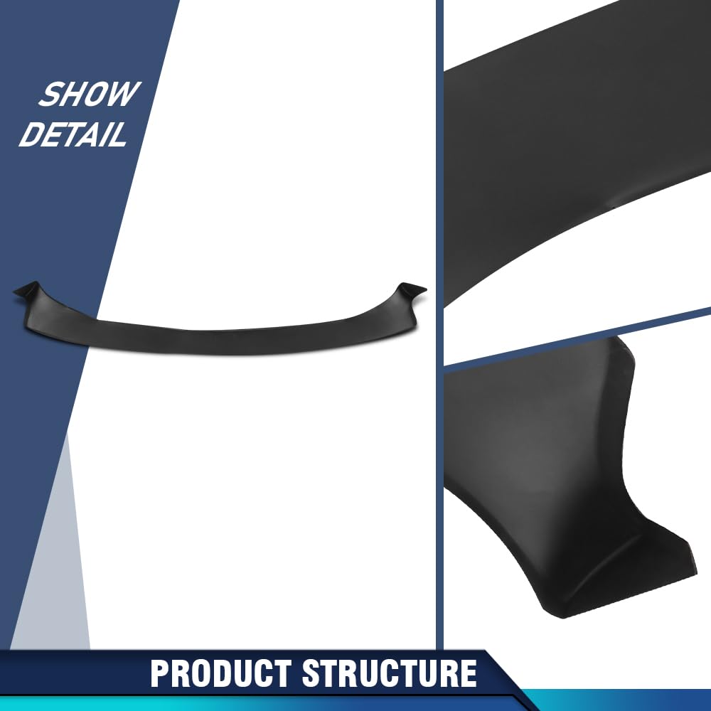 PIT66 TPE Dash Cover Cap Black Compatible with Chevy Cavalier 1995-2005 Dashboard Cap