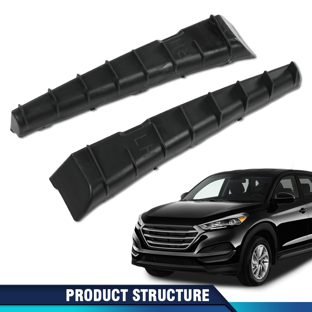 PIT66 Bumper Bracket Set, HY1043134, HY1042134 For Front Driver and