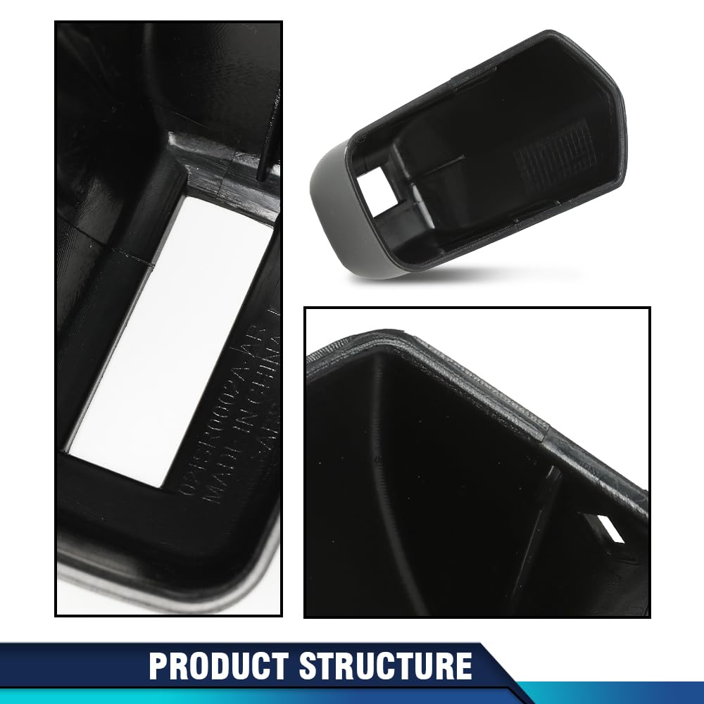 PIT66 Front Bench/Bucket Seat Belt Retractor Covers Compatible with 1967-1972 A-body Chevelle, GTO, 442, GS/Fit 1970-1972 Monte Carlo and 1969-1972 Grand Prix