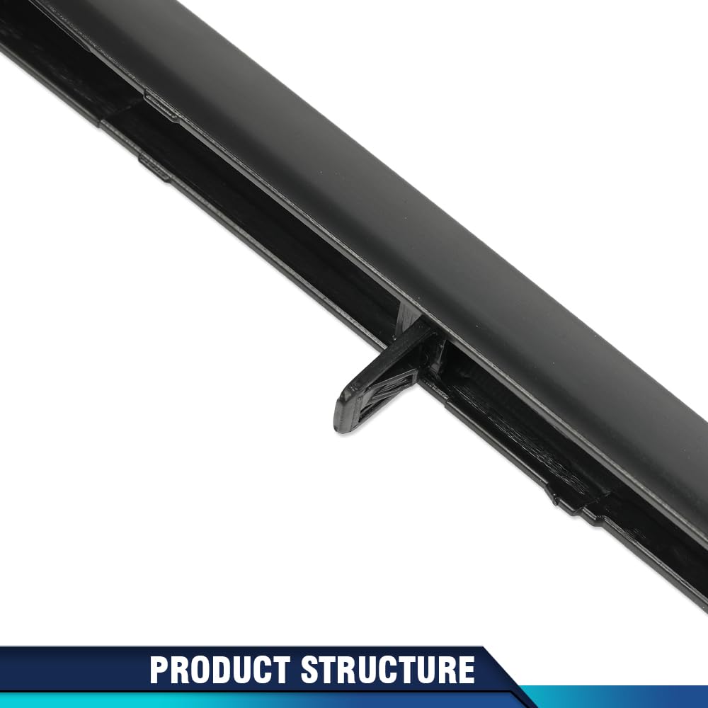 PIT66 Rear Bumper Lower Trim Molding Compatible with Toyota Camry SE XSE 2018-2021 5272306010, 5272406010 Black Left & Right