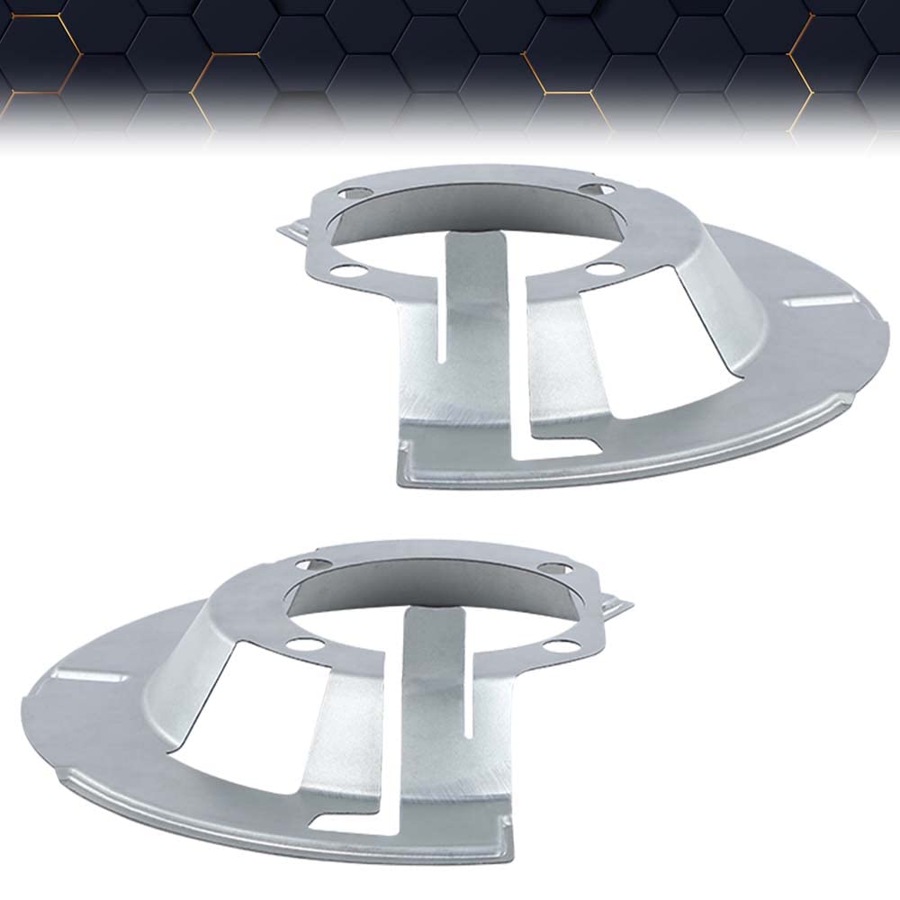 PIT66 Front Brake Dust Shield Compatible with 2000-2002 Dodge Ram 2500 3500 Left and Right Side