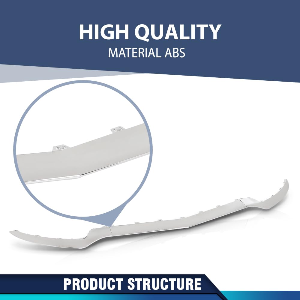 PIT66 Front Bumper Molding Trim 3Pcs