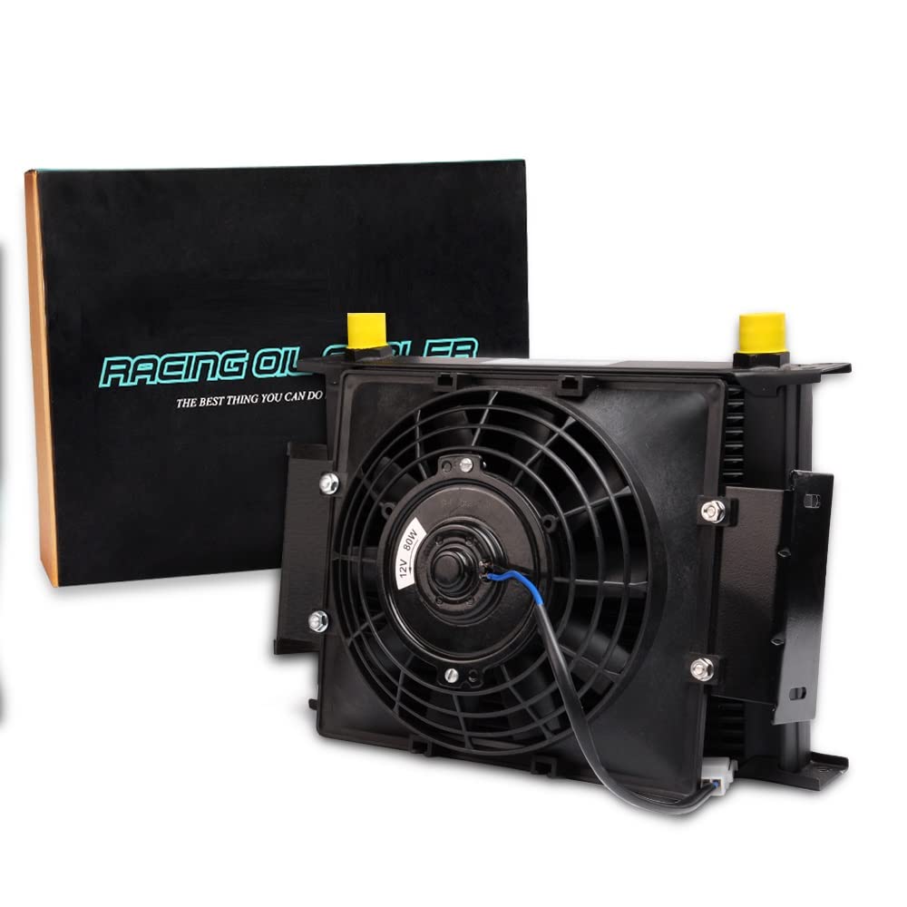 PIT66 30 Row 10AN Universal Aluminum Engine Transmission Oil Cooler