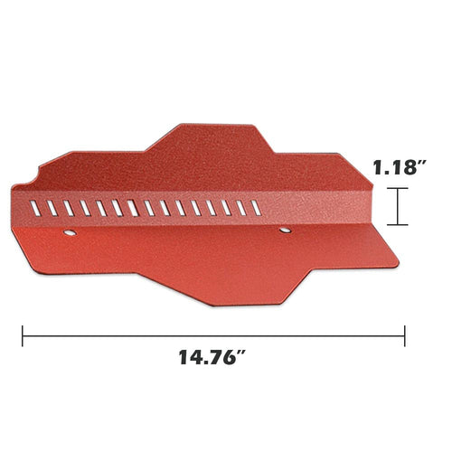 Aluminum Radiator Shroud & Pulley Belt Cover Combo, Compatible with 02-07 Subaru WRX & STi