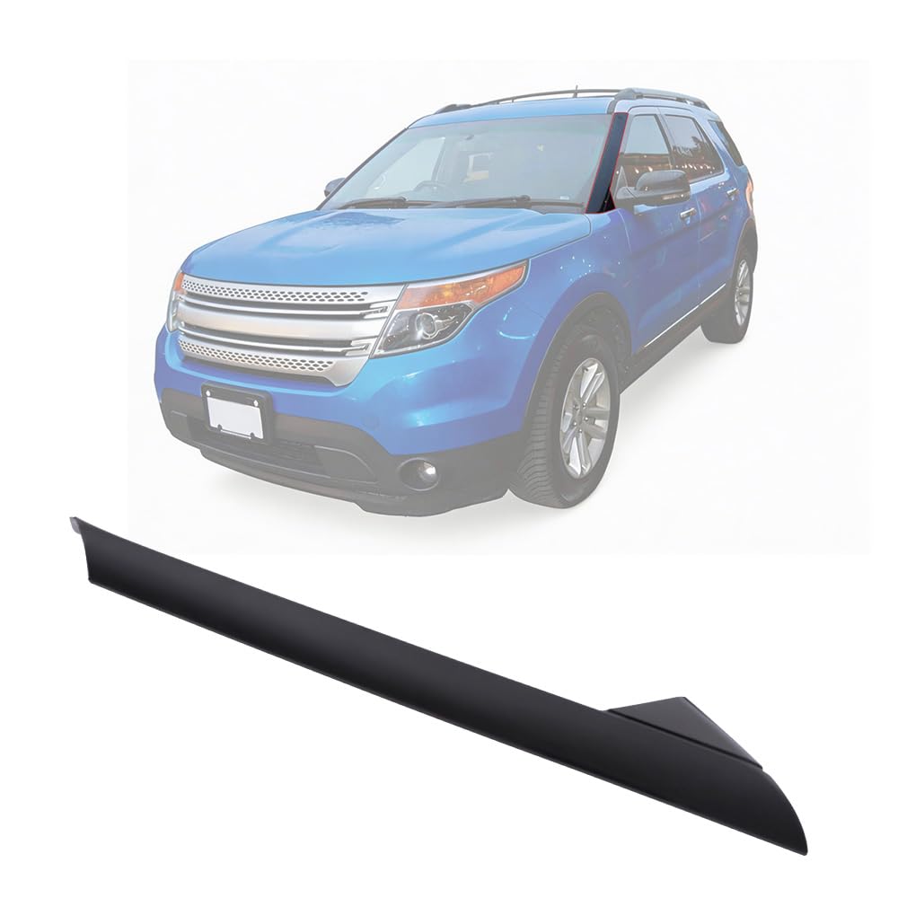 PIT66 Front Windshield Outer Trim Fit Ford Explorer 4Door Utility 2011-2019