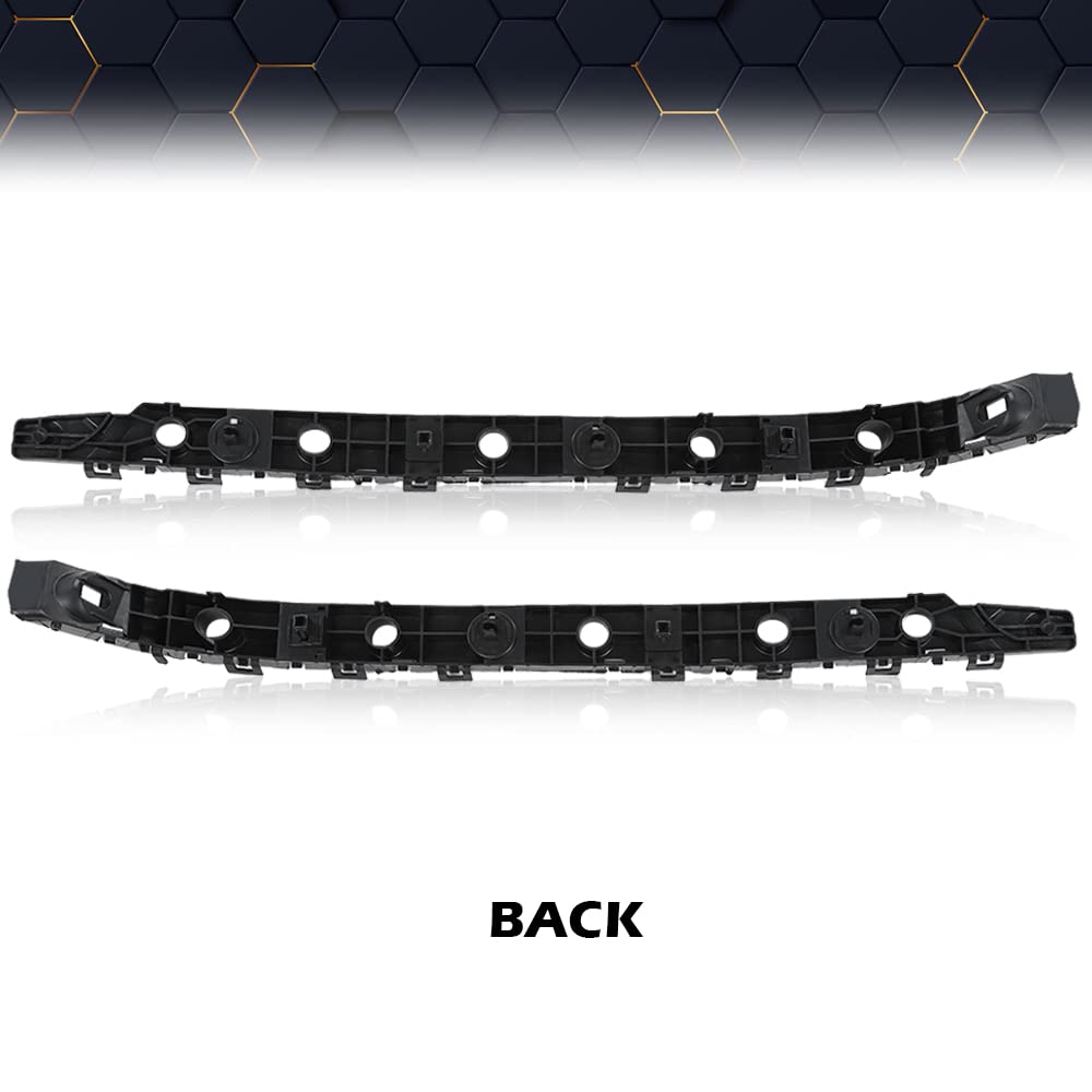 PIT66 Rear Bumper Brackets Retainers Compatible with 2014 2015 2016 2017 Nissan Rogue Left driver and Right passenger Side