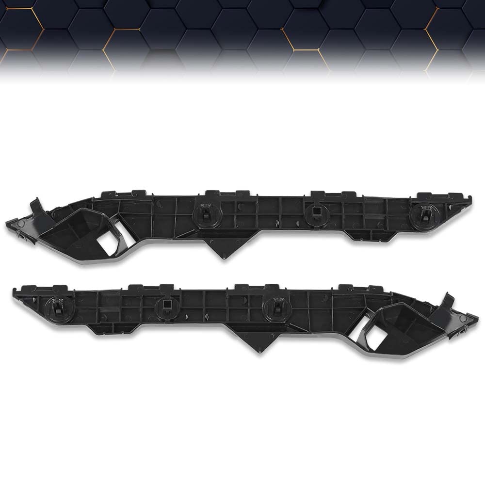PIT66 Rear Bumper Bracket Compatible with 2009-2013 Toyota Corolla 2Pcs Left Driver And Right Passenger Side