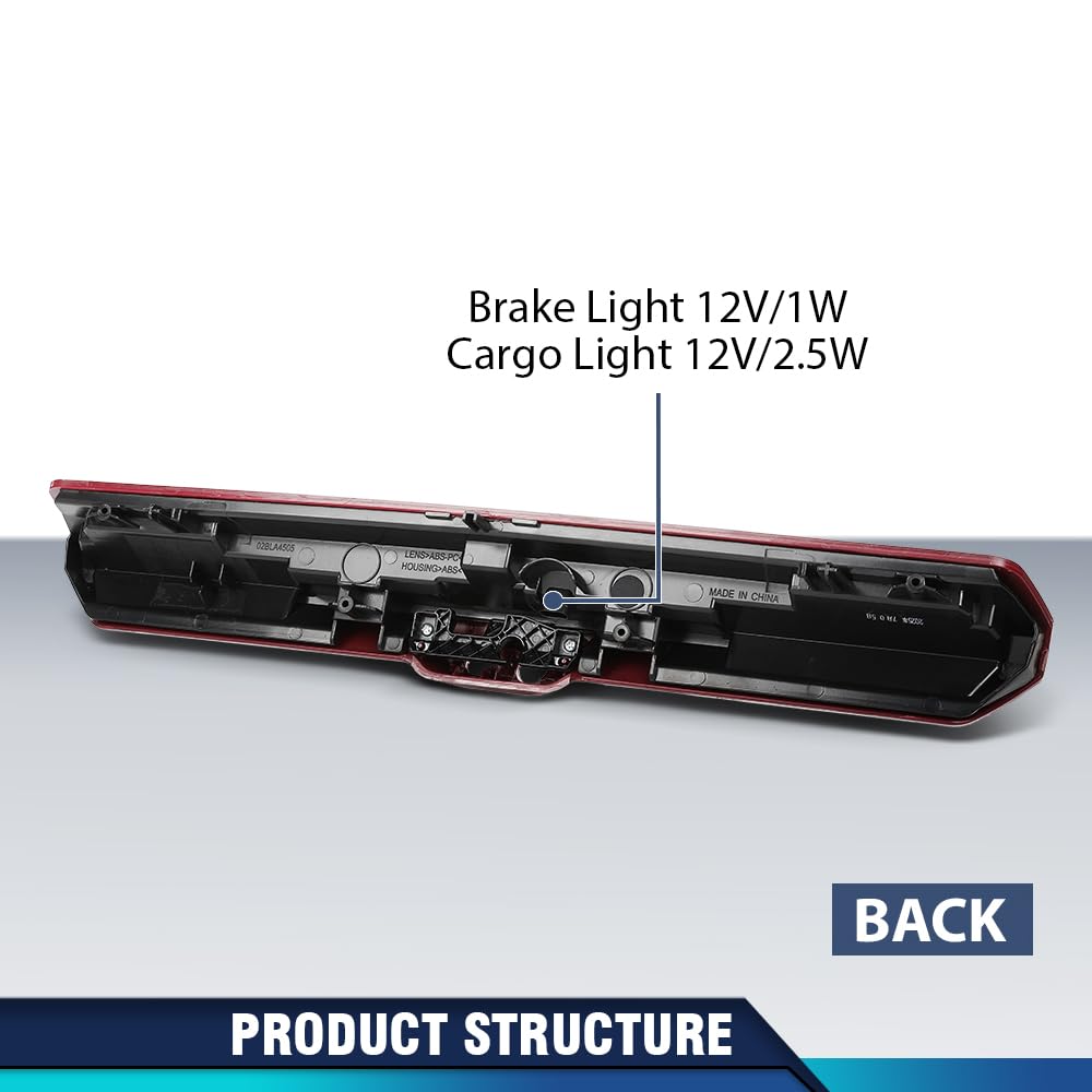 PIT66 LED 3rd Brake Light Fit 2021-2023 Chevy Silverado/GMC Sierra