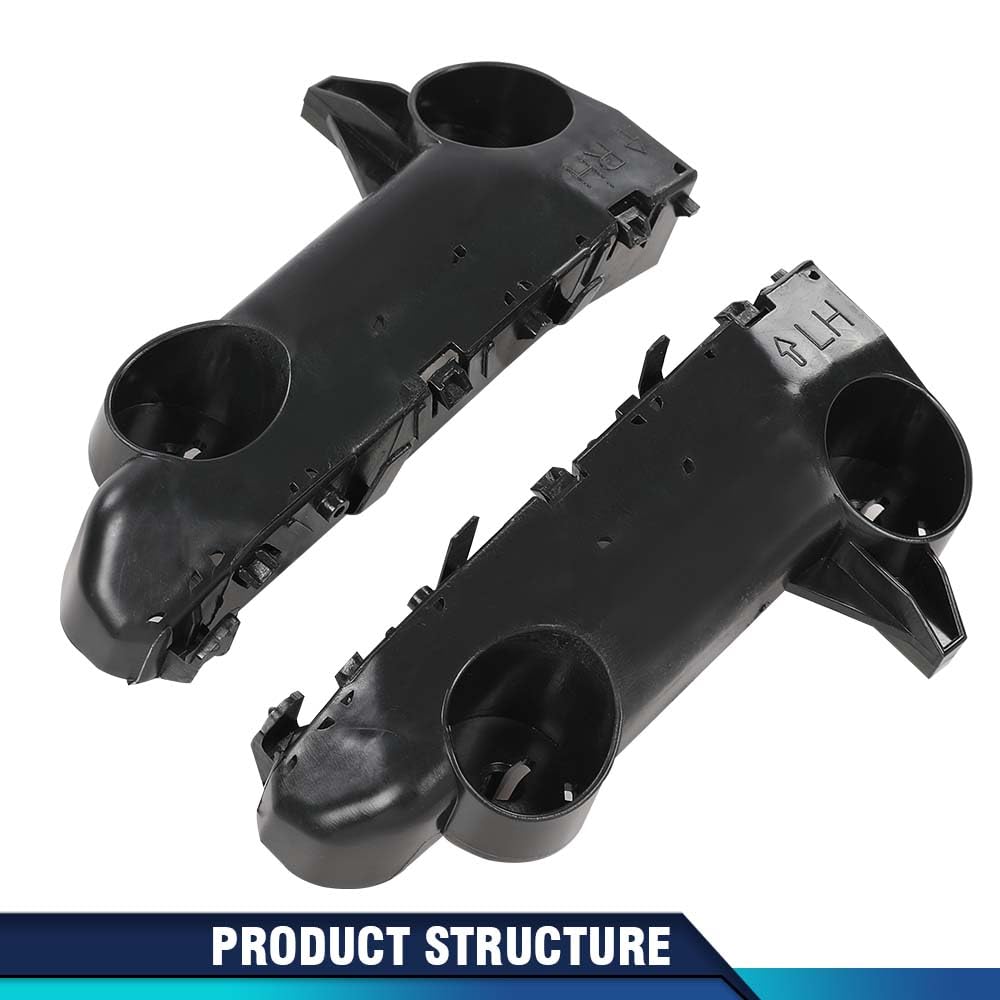 PIT66 Front Mount Bumper Retainer Brackets Left Right 2pc, NI1042123