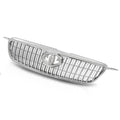 PIT66 Front Bumper Grille Grill Compatible with Toyota Corolla 2003 2004 2005 2006 2007 2008 TO1200278, 5310002090, 53100-02090, 53100-02020 Chrome