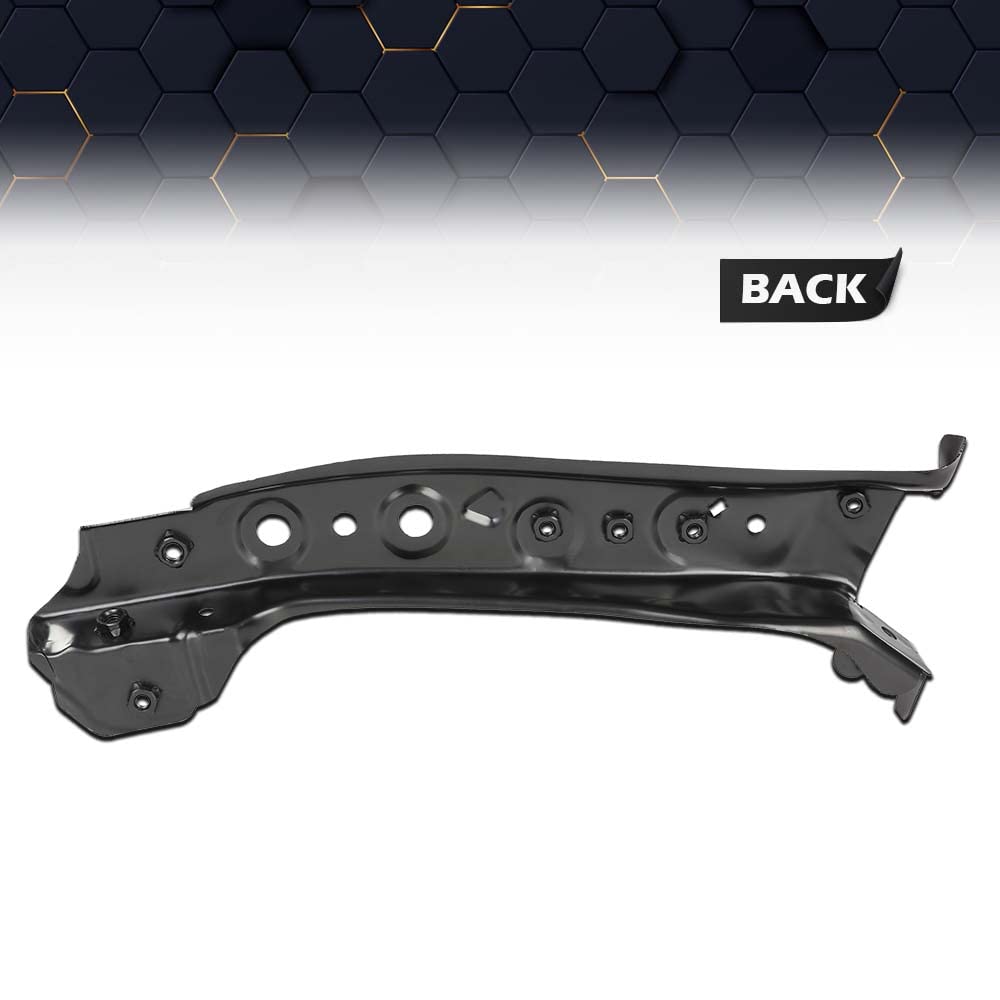 PIT66 Right Upper Radiator Support Compatible with 2013-2016 Nissan Sentra Upper Tie Bar Radiator Bracket