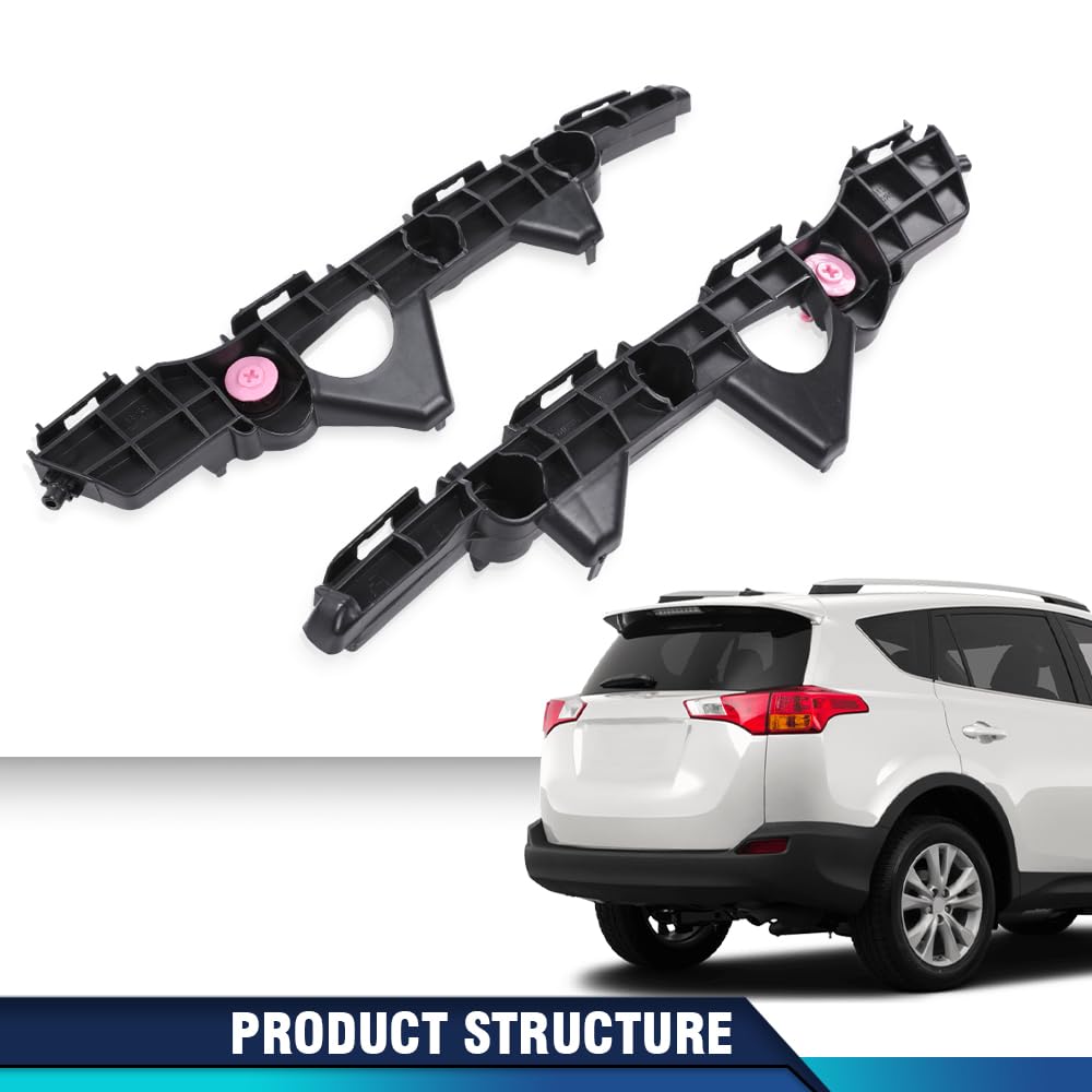 PIT66 Rear Bumper Support Bracket Plastic Left & Right Side