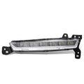 PIT66 LED Front Fog Light Fog Lamp Assembly w/Bulb Left Side Compatible with Lincoln MKZ 2017-2020 FO2520195, HP5Z13200B Black