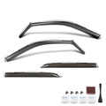 PIT66 in-Channel Ventvisor Fit Dodge Ram 2500/3500 2019-2026 Crew/Mega Cab